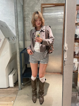 RIHOさん（レディース・166cm）の春コーディネート