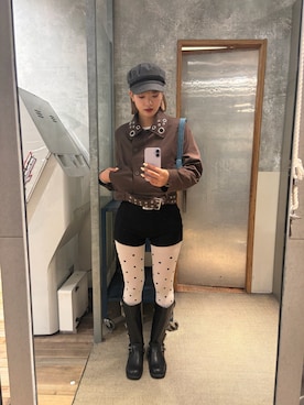 RIHOさん（レディース・166cm）の冬コーディネート