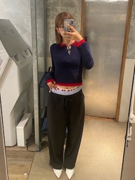 「WHO'S WHO gallery（フーズフーギャラリー）のアイテム（パンプス）」を使った、RIHOさん（レディース・166cm）の秋コーディネート