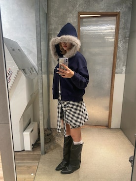 RIHOさん（レディース・166cm）の冬コーディネート