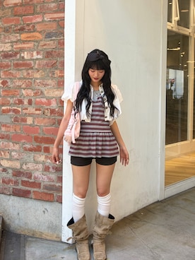 RIHOさん(レディース・166cm)の夏コーディネート