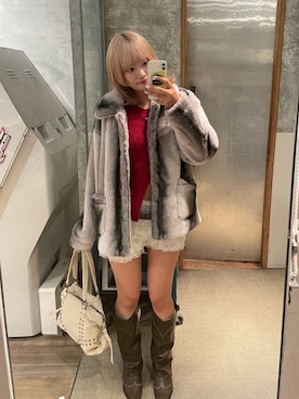 RIHOさん（レディース・166cm）の冬コーディネート