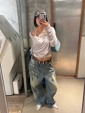 RIHOさん（レディース・166cm）の春コーディネート