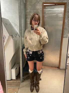 RIHOさん(レディース・166cm)の冬コーディネート