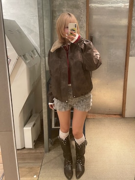 RIHOさん（レディース・166cm）の冬コーディネート