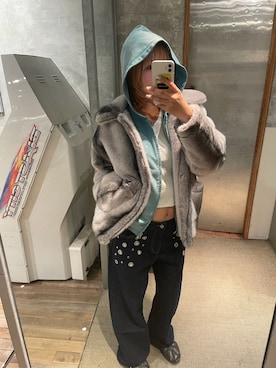 RIHOさん（レディース・166cm）の冬コーディネート