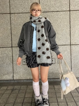 RIHOさん（レディース・166cm）の冬コーディネート