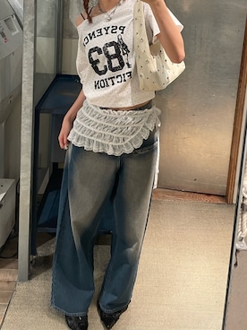 RIHOさん（レディース・166cm）の夏コーディネート