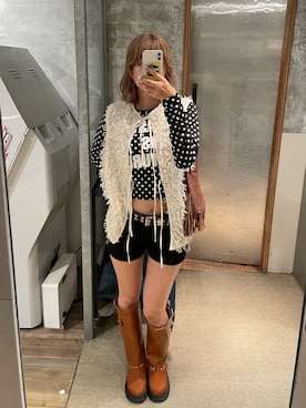 RIHOさん（骨格ナチュラル・レディース・166cm）の秋コーディネート