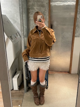 RIHOさん（レディース・166cm）の秋コーディネート