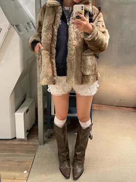 RIHOさん（レディース・166cm）の秋コーディネート