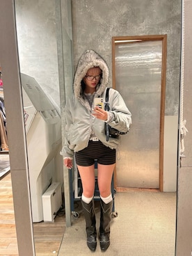 RIHOさん（レディース・166cm）の冬コーディネート