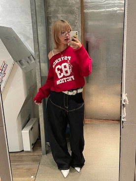 「WHO'S WHO gallery（フーズフーギャラリー）のアイテム（パンプス）」を使った、RIHOさん（レディース・166cm）の秋コーディネート