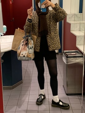 「napron（ナプロン）のアイテム（バッグ）」を使った、omameiさん（レディース・152cm）の秋コーディネート