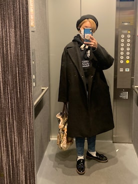 「napron（ナプロン）のアイテム（バッグ）」を使った、omameiさん（レディース・152cm）の秋コーディネート