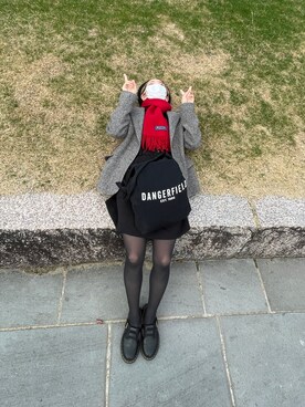 omameiさん（レディース・152cm）の冬コーディネート