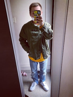 「nike」｜「アイテム（ジャケット/アウター）」を使った、oresaikoさん（メンズ・167cm）の冬コーディネート