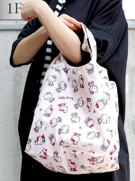 「ハローキティコラボ（ハローキティコラボ）のアイテム」を使った、ninamewshopさん（レディース・163cm）の夏コーディネート