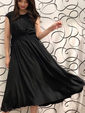 「nina mew（ニーナミュウ）のアイテム（ワンピース/ドレス）」を使った、ninamewshopさん（レディース・163cm）の夏コーディネート