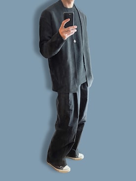 「walenode（ウェルノード）のアイテム」を使った、junさん（メンズ・176cm）の冬コーディネート