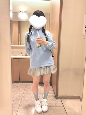 「アイテム（デジタル腕時計）」を使った、oiraponkotsuさん（レディース・150cm）の秋コーディネート