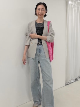 「grace grace （グラスグラス）のアイテム」を使った、nolkokoさん（レディース・168cm）の春コーディネート