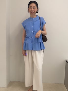 「NOLLEY’S（ノーリーズ）のアイテム」を使った、nolkokoさん（レディース・168cm）の春コーディネート