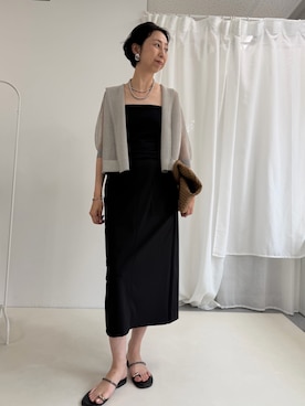「NOLLEY’S（ノーリーズ）のアイテム（アクセサリー）」を使った、nolkokoさん（レディース・168cm）の夏コーディネート