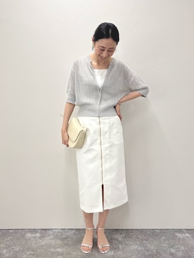 「NOLLEY'S LIGHT（ノーリーズライト）のアイテム」を使った、nolkokoさん（骨格ナチュラル・レディース・168cm）の春コーディネート