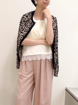 「MICO COULIER（ミコクリエ）のアイテム」を使った、nolkokoさん（レディース・168cm）の夏コーディネート