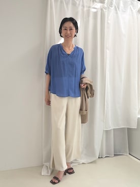「NOLLEY’S（ノーリーズ）のアイテム（アクセサリー）」を使った、nolkokoさん（レディース・168cm）の夏コーディネート