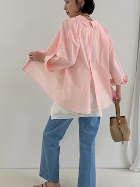 「MICO COULIER（ミコクリエ）のアイテム」を使った、nolkokoさん（レディース・168cm）の春コーディネート