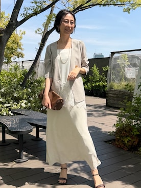 「MICO COULIER（ミコクリエ）のアイテム」を使った、nolkokoさん（レディース・168cm）の春コーディネート