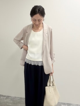 「通勤スタイル」｜nolkokoさん（レディース・168cm）の春コーディネート