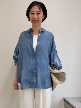 「MICO COULIER（ミコクリエ）のアイテム」を使った、nolkokoさん（レディース・168cm）の春コーディネート