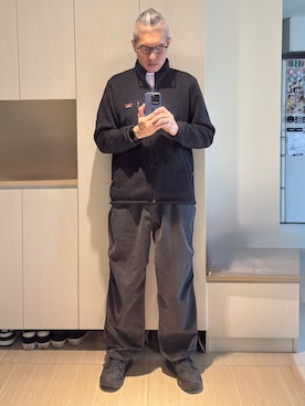 「アイテム（その他アウター）」を使った、Brian HSUさん（メンズ・182cm・40代）の秋コーディネート