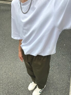 グリーン系のアイテムを使った 中学生男子 のメンズ人気ファッションコーディネート Wear