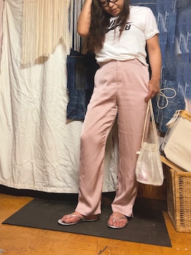 「ナイキTシャツ」｜a_tanさん（レディース・160cm）の夏コーディネート