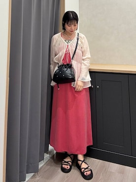 Hinanoさん（レディース・163cm・20代）の夏コーディネート