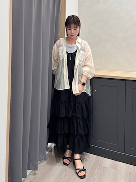 Hinanoさん（レディース・163cm）の夏コーディネート