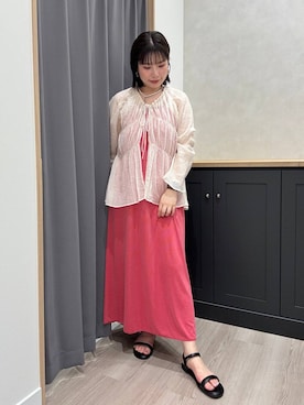 Hinanoさん（レディース・164cm）の春コーディネート