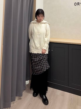 Hinanoさん(レディース・163cm)の冬コーディネート