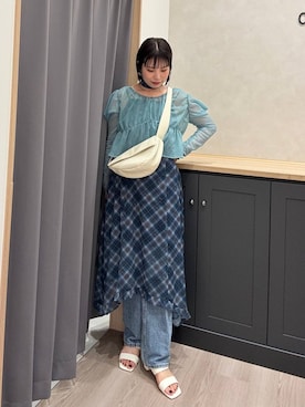 Hinanoさん（レディース・163cm）の夏コーディネート