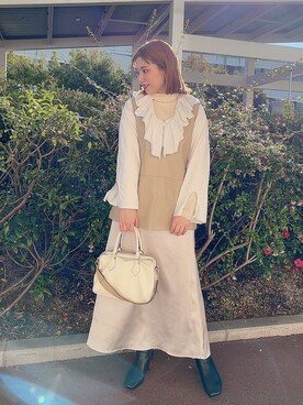 Hinanoさん(レディース・163cm)の冬コーディネート