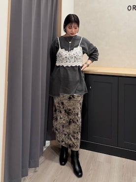 Hinanoさん（レディース・163cm）の秋コーディネート