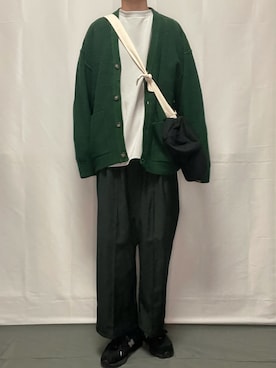 「ジーユー」｜YOKIKIさん（メンズ・180cm）の秋コーディネート