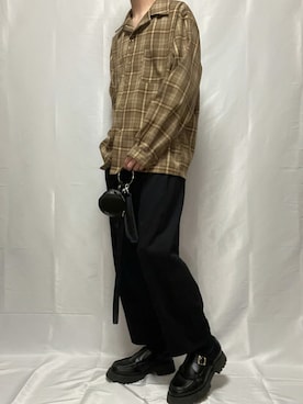 「Futier land（フューティアランド）のアイテム」を使った、YOKIKIさん（メンズ・181cm）の秋コーディネート