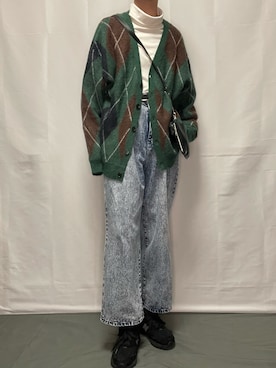 「Futier land（フューティアランド）のアイテム」を使った、YOKIKIさん（メンズ・180cm）の秋コーディネート