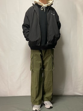 YOKIKIさんの「【60】CYPHER3/サイファーサム Arch Classic Logo Hoodie」を使ったコーディネート