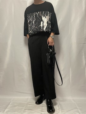 「CASPER JOHN（キャスパージョン）のアイテム（ブーツ）」を使った、YOKIKIさん（メンズ・181cm）の夏コーディネート